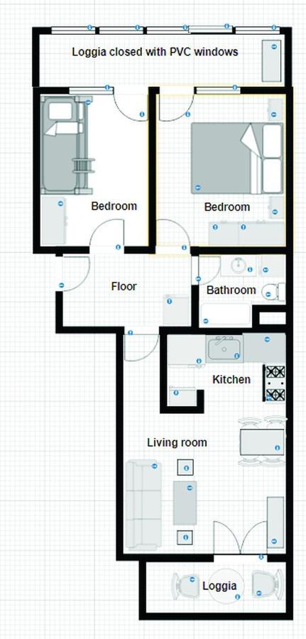 Apartment Lamar - Entry With Pin 0 - 24H, Underground Parking Garage, Elevator Slavonski Brod Zewnętrze zdjęcie